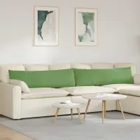 vidaXL Perne pentru canapea 2 pcs Lysegrønn 145 x 40 cm