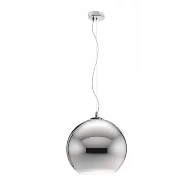 BEAU MONDE 30 Corp de iluminat suspendat crom sticla 230V E27 25W