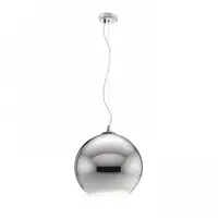 BEAU MONDE 30 Corp de iluminat suspendat crom sticla 230V E27 25W