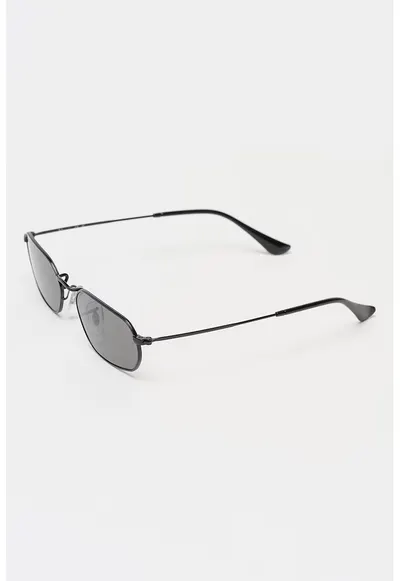 Ochelari de soare unisex cu logo discret - Negru