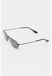 Ochelari de soare unisex cu logo discret - Negru