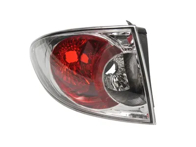 Stop tripla lampa spate stanga potrivit MAZDA 6 COMBI 2002-2005 - ( exterior , Semnalizator negru, culoare sticla: rosu)