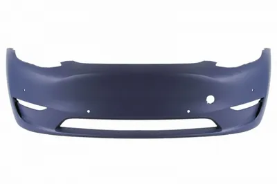 Bara protectie (fata, numar orificii senzori parcare: 6, gata de vopsit) potrivit TESLA MODEL Y 01.20