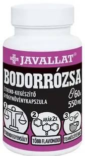 Trandafir de stâncă, 550 mg, 60 capsule, Javallat