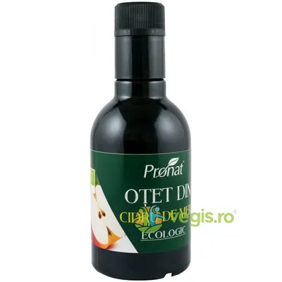 Otet din Cidru de Mere 5% Aciditate Ecologic/Bio 250ml