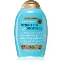 OGX Argan Oil Of Morocco Extra Strenght balsam pentru regenerare pentru par deteriorat 385 ml