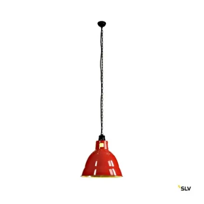 PARA 380 reflector luminaire, red, E27, max. 260W