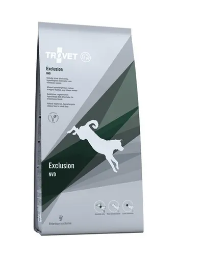 TROVET Exclusion NVD diete veterinara pentru caini 12,5 kg vegetariana