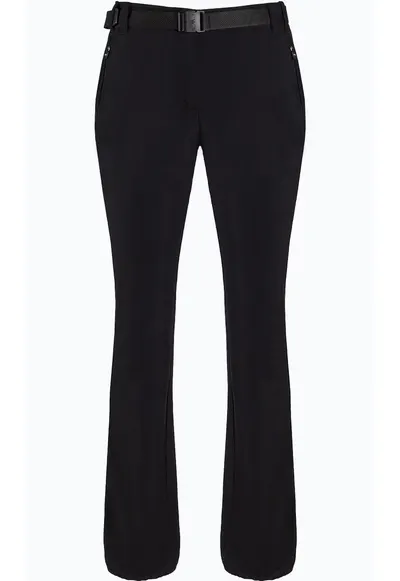 Pantaloni trekking pentru dama - Poliester - Negru - Negru