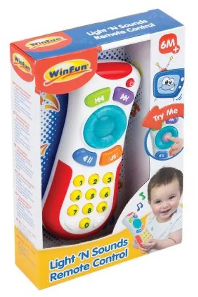 Jucarie pentru copii WinFun - Telecomanda cu sunet si lumina