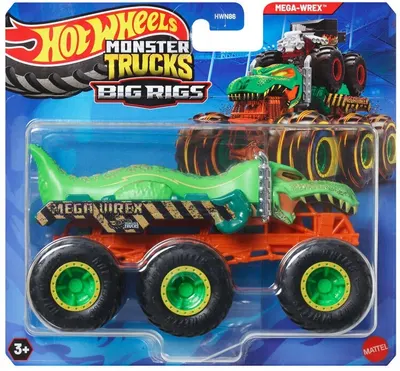 Buggy Hot Wheels Monster Trucks - Mega Wrex, 1:64