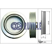 Fulie curea, arbore cotit RUVILLE 515504