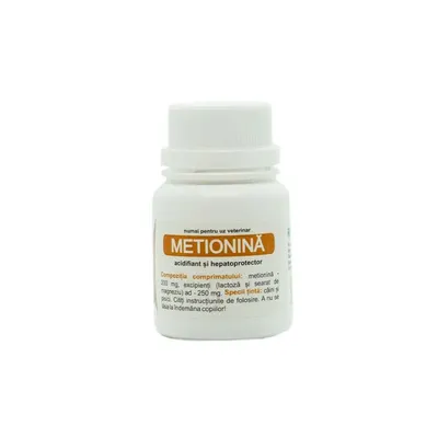 Metionina, 100 comprimate