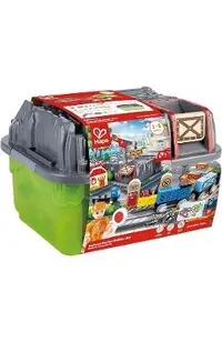 Set de joaca: Tren constructii 50 piese