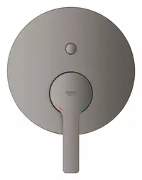 Unitate comanda dus Grohe Lineare 24064AL1, 2 iesiri, necesita valva, Grafit mat