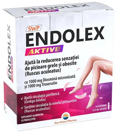 Endolex Aktive, 10 Flacon , Sun Wave Pharma