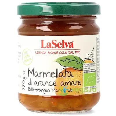 Marmelada din Portocale Amare Ecologica/Bio 220g