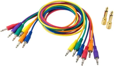 Set de cabluri patch Korg - SQ-Cable-6, 6 buc, 750 mm