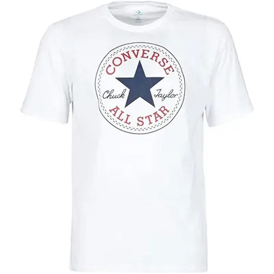 Tricou unisex Converse Chuck Patch Core, Alb