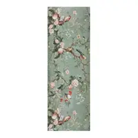 Covor tip traversă verde deschis lavabil 52x100 cm Ricci Monet – Universal