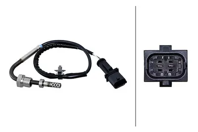 Senzor temperatura gaze evacuare dupa catalizator potrivit CHEVROLET CRUZE; OPEL ASTRA J, ASTRA J GTC, CORSA D, MERIVA B 1.7D 09.09