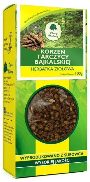 Rădăcină de șlemnic bălțatic, 100 g, Dary Natury