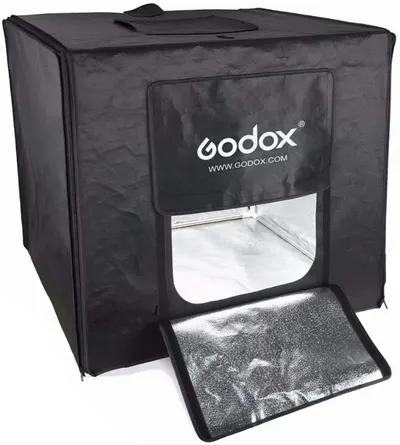 Cort pentru fotografierea obiectelor Godox - LST60, 60 cm, cu iluminare LED