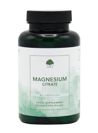Citrat de Magneziu 125mg, 90 capsule, G&G