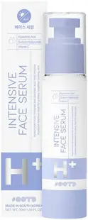 OOTD Ser facial hidratant și hrănitor cu acid hialuronic H+, 50 ml