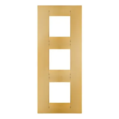 Placa ornament CProiector HORUS GEO International - IN METALLISED TECHNOPOLYMER - 2+2+2 modul VERTICAL - GOLD - CProiector HORUS