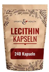 Lecitina, 1200 mg, 240 capsule, Sports & Health Solutions