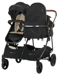 Carucior pentru gemeni Chipolino - Duo Smart, mur