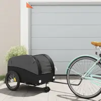 Gossi remorca pentru biciclete, negru, 45 kg, fier