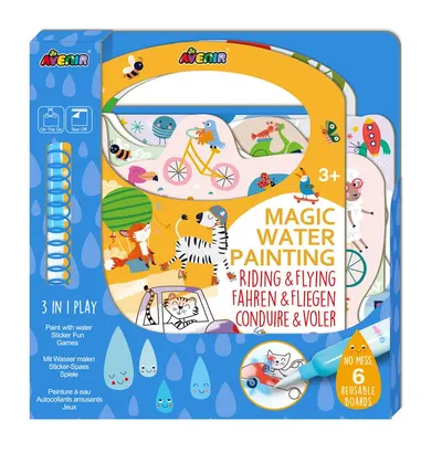 Set creativ pictura cu apa - Magic Water - Calarie si zbor