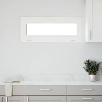 vidaXL Fereastră pentru subsol RISOR 100 x 40 cm PVC și Sticlă