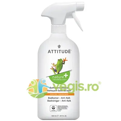 Solutie pentru Indepartat Depunerile de Calcar din Baie cu Citrice 800ml