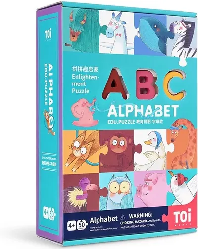 Joc educativ pentru copii Toi World - Alfabetul englez