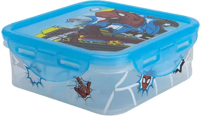Cutie pătrată pentru mâncare Stor Spider-Man - 500 ml