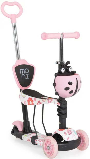 Trotinetă pentru copii Moni - Lollipop, roz