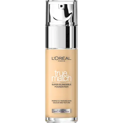 Fond de ten infuzat cu acid hialuronic True Match 1N Neutral, 30ml, L'Oreal Paris