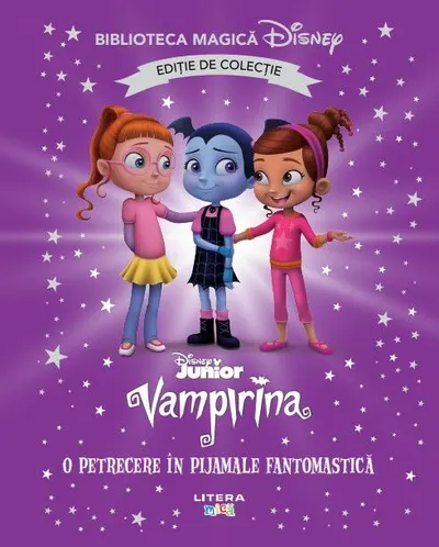 Vampirina. O petrecere in pijamale fantomastica. Disney. Biblioteca magica. Editie de colectie