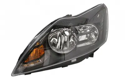 Far stanga (H1 H7, reglaj electric, cu motoras, fundal negru) FORD FOCUS 2008-2012