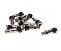 Set 10 bucati valva tubless moto metalica