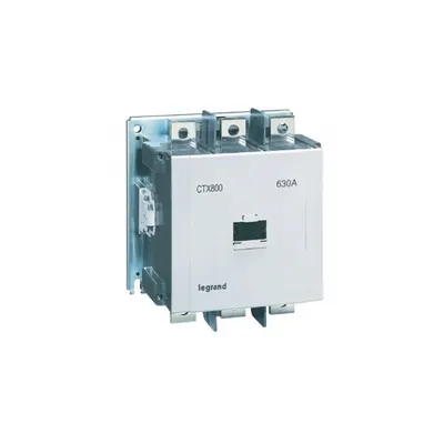 Contactor tripolar CTX³ 800 - 630 A - 380-450 V~ - 2 NO + 2 NC - screw terminals