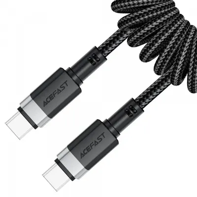 Cablu Date si Incarcare USB-C - USB-C Acefast C14-03, 60W, 1.2m, Negru