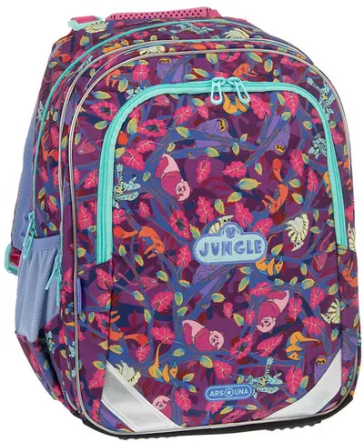 Ghiozdan Ars Una Ergo-Fit - Jungle, 24 l