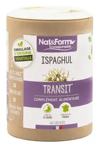 Psyllium, 60 capsule, Nat&Form