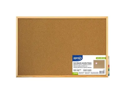 Tabla de pluta cu rama din lemn Spree - 30 х 40 cm