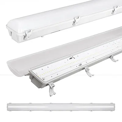 Lampa LED industriala PC, 220V, 1,50m, 54W, 5000K, IP66