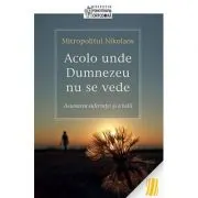 Acolo unde Dumnezeu nu se vede. Asumarea suferintei si a bolii